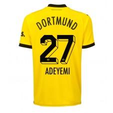 Borussia Dortmund Karim Adeyemi #27 Hemmatröja 2023-24 Korta ärmar